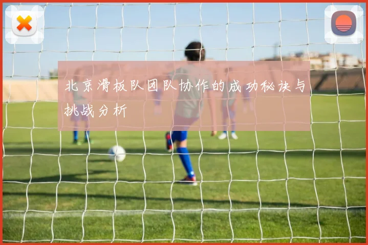 北京滑板队团队协作的成功秘诀与挑战分析