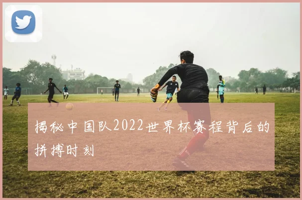 揭秘中国队2022世界杯赛程背后的拼搏时刻
